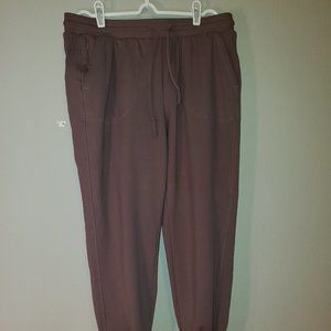 Never Worn - Soft Brown Capri Pants with Cuffed Ankles and Zipper Secret Pocket
